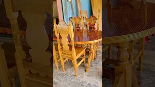 wooden dining set design #shorts #ytshorts #woodworkiing