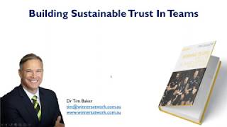 Building Sustainable Trust In Teams