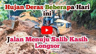 🔴 Longsor dan jalan Rusak Dibeberapa Lokasi Jalan Ke wisata Salib Kasih ‼️