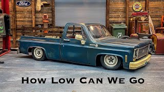 How Low Can We Go, Slamming The RCeveryday com Squarebody Shop Truck Chassis