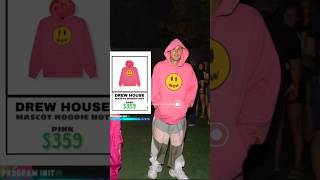 Justin Bieber outfit price🔥#shorts #viral #youtubeshorts