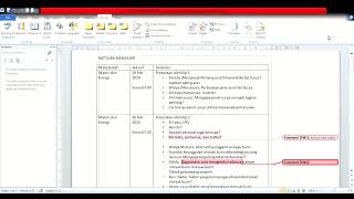 Tutorial Memberikan Komentar di Ms. Word