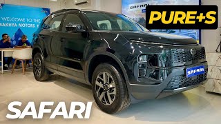 2024 Tata SAFARI PURE+S DARK EDITION ❤️With ON ROAD PRICE & MILEAGE✅