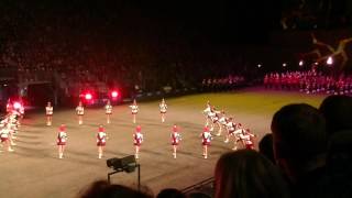 Royal Edinburgh Military Tattoo 2016: Lochiel Marching Drill Team