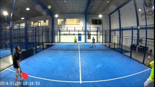 Dani Andres Fran Xavi 001 09/01/2016 Padel Indoor Mataró