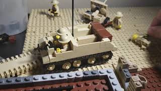 Brickmania Bren Carrier LP2 + 2 Pounder