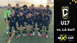 U17 Crew SC Academy vs. LA Surf | FULL GAME (MLS Next Cup) - 6/25/21