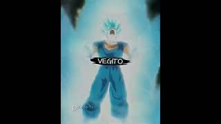 gogeta vs vegito #shorts #anime #dragonball #manga #edit #animeedit #viral