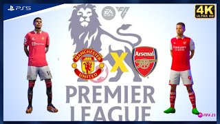 FIFA 23 PS5 - MANCHESTER UNITED Vs ARSENAL - Premier League 2023/24 | PS5™ [4K]