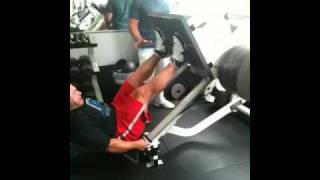 IFBB PRO HEINZ SENIOR TRISET LEG WORKOUT PART 2