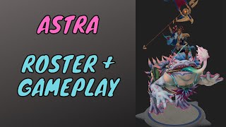 Astra Highlight | Gameplay and Roster Review | Moonbreaker