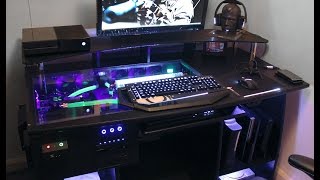 ULTIMATE Gaming PC Custom DESK Build Log