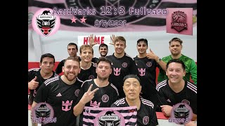 9/5/2024 - Aardvarks vs Fullvaso (12:3) - (Full game) - Fall game 2