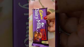 Big Dairy Milk Fruit and Nut#shorts#Unboxing#Chocolate lovers