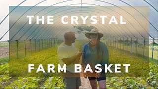 The Crystal Organic Farm Basket