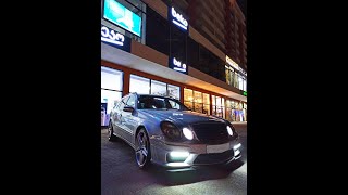 Drag Race Mercedes E500 Touring vs CLK55 AMG