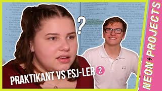 Das ULTIMATIVE Bibelquiz // Praktikant vs. FSJler |  NeonProjects