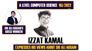 Izzat Kamal | Sir Ali Akram | A Level Computer Science (9618) P1 | Guess worked | 7th time in a row