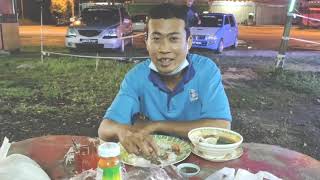 Sup tulang dan Nasi putih, WARUNG OK tepi Futsal Kedai Buloh, Jalan PCB