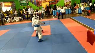 Kumite karate pra usia dini putri -25 kg (Firly Amabel )