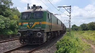 Hard Working Green Goblin From WCR Leads A BTPN Freight Out Of Akurdi