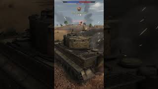 Tiger E Taking A Beating | WAR THUNDER |  #subscribe #warthunder #gaming #shorts