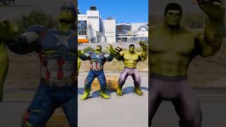 GTA 5 SUPERHEROS VERSUS BATTLE #gta5 #gtav #shorts #gaming