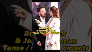 Ben Affleck & Jennifer Lopez worst tense moments#shorts #benaffleck #jenniferlopez #jlo #bennifer