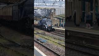 Sir Nigel Gresley arriving at Carlisle with the Fellsman from Blackpool.