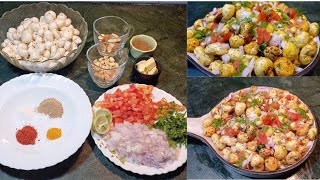 Makhana chaat recipe | High protein makhana chaat | Healthy and weightloss recipe