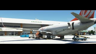 [FS2020] GLO1505 - Aracaju (AJU) para Guarulhos (GRU) *B737-800 PMDG*