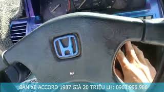 BÁN XE HONDA ACCORD 1986 GIÁ RẺ