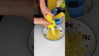 Must Have Corn Stripper #kitchengadgets #cookinghacks