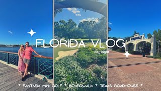 FLORIDA DISNEY WORLD VLOG | DAY 8 | APRIL 2023 | DISNEY BOARDWALK, FANTASIA GOLF & WALGREENS