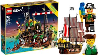 LEGO Ideas 21322 Pirates of Barracuda Bay official set pictures!