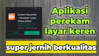 Tips memilih aplikasi perekam layar yang jernih dan bagus untuk youtuber | aplikasi V-Recorder..??