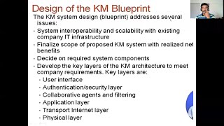 Knowledge Management Blueprint