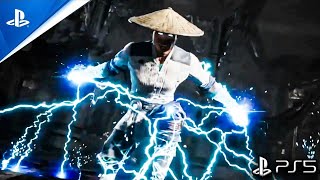 Raiden All New Combos In New Mortal Kombat 1