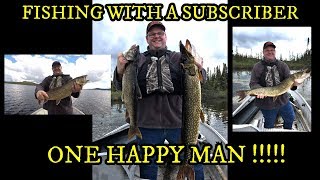 FISHING WITH A SUBSCRIBER | ONE HAPPY MAN !!!