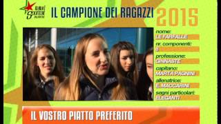 La Nazionale di Ginnastica Ritmica per Il Campione dei Ragazzi 2015