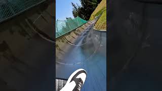 Berchtesgaden Summer Toboggan Run #toboggan #action #germany