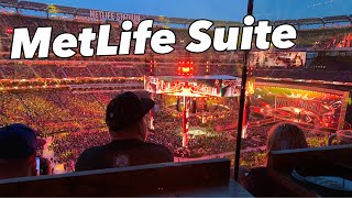 MetLife Stadium Five Star Suite Walk Through - WRESTLEMANIA