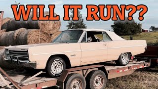 BARNFIND 1968 PLYMOUTH FURY-Will it Run Drive?