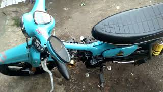 kedatangan lagi c70 custom 2silinder #trimakasih