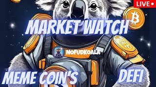 MILADY MEME COIN  JASMY COIN  BTC  $NFK  CAW  CRONOS  DEFI   \ MARKET WATCH \   ***WE ARE LIVE***