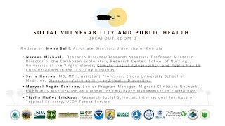 Social Vulnerability and Public Health