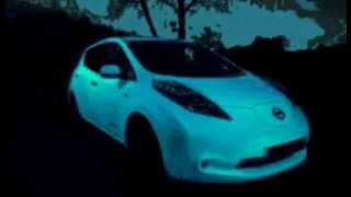 Nissan’s glow-in-the-dark car paint