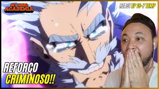 GENTLE CRIMINAL E LADY NAGANT EMOCIONANTE! REACT BOKU NO HERO EP 16 TEMPORADA 7