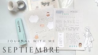 JOURNAL WITH ME: SEPTIEMBRE 2020🌿