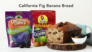 California Fig Banana Bread